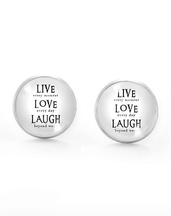 Live Love Laugh - mini wkręty, OSOBY - Prezent dla siostry