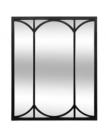 Lustro Okno Lustro Dekoracyjne Black 90 cm, MIA home