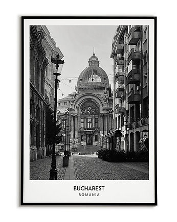 Plakat miasto RUMUNIA - BUKARESZT obraz, Bajkowe Obrazki