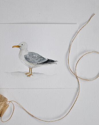 Mewa plakat, rozrysowane