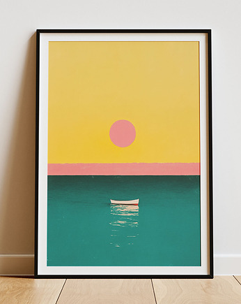 Plakat - Boat alone, Harry Monkey