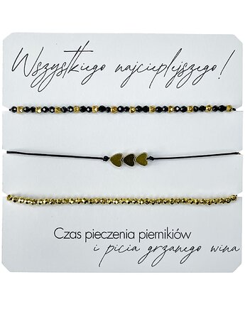 Bransoletki na prezent Mikołajki, karolina kosior