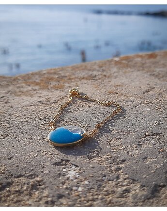 Zielona bransoletka Dolci, Figa handmade accessories