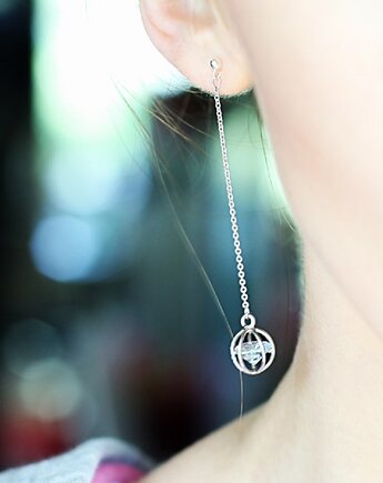 Kolczyki Caged Diamonds, Mitsu