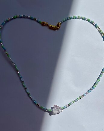 Choker z kryształem górskim, Luna by Sisters