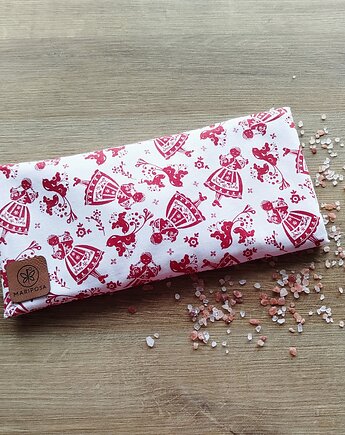 Relaksacyjna poduszka na oczy z solą himalajską - klasyczna, Mariposa