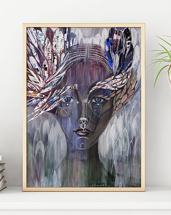 Plakat A2 - Uskrzydlona, Gabriela Krawczyk
