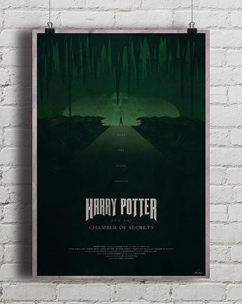 Plakat Harry Potter i Komnata Tajemnic, minimalmill