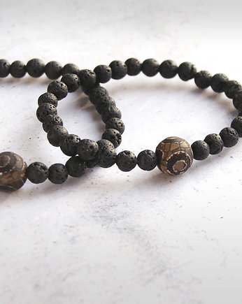 Dla ZAKOCHANYCH : TALIZMAN : agat tybetański, kaktusia