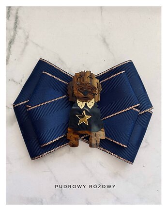 Kolekcja Pop Art Dog  Pudel,  Labradoodle , Pudel Toy 1 szt, Pudrowy Różowy