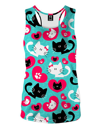DR.CROW Bokserka Damska Heart Kitty, DrCrow