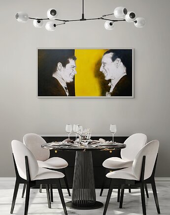 Obraz olejny na płótnie, Lenart View