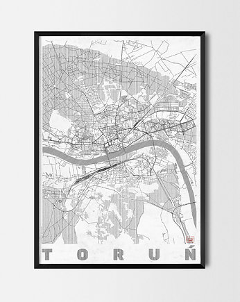 Plakat Toruń - CityArtPosters, CityArtPosters