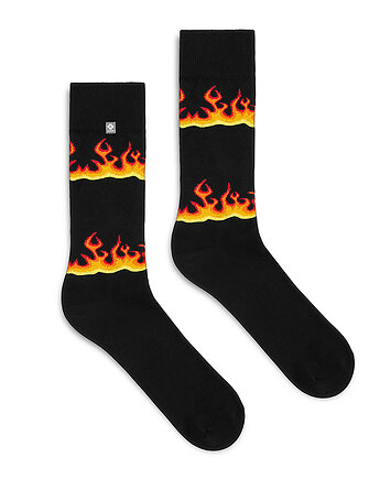 Kolorowe Skarpetki Fire, 4LCK