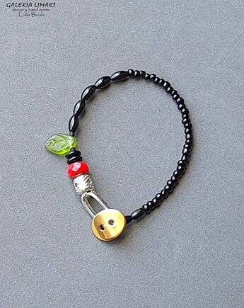 Minimalistyczna bransoletka w stylu boho z malutkich koralików super prezent, Galeria Limart