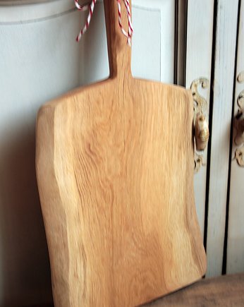 Duża deska rustykalna z dębowego drewna, AnemoneDream