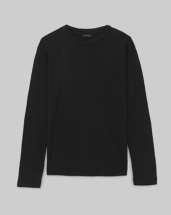 Longsleeve modolo czarny, BORGIO