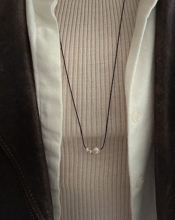 Naszyjnik jedwabny perły, Vander jewelry