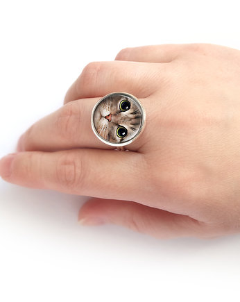 Pierścionek - Kot tygrysek, yenoo