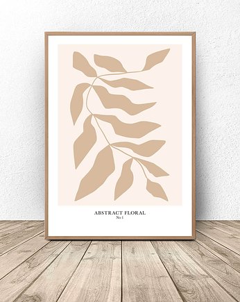 Plakat Abstract Floral A3 (297mm x 420mm), scandiposter