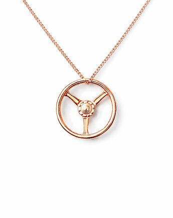 KIEROWNICA- naszyjnik srebro, złoto, różowe złoto, ISSI Jewelry