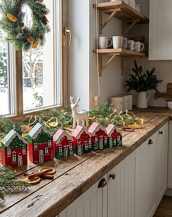 Zestaw domków bombek, Panda Design