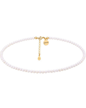 Złoty choker z pereł SWAROVSKI CRYSTAL, SOTHO