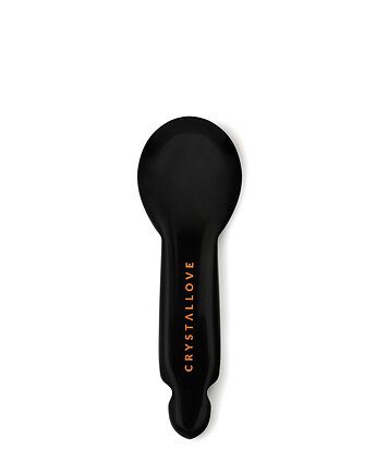 CRYSTALLOVE Masażer gua sha pod oczy z czarnego obsydianu, CRYSTALLOVE