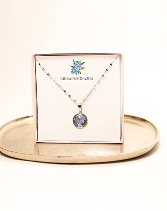 Naszyjnik z kwiatem Niezapominajki, Lovely Jewellery