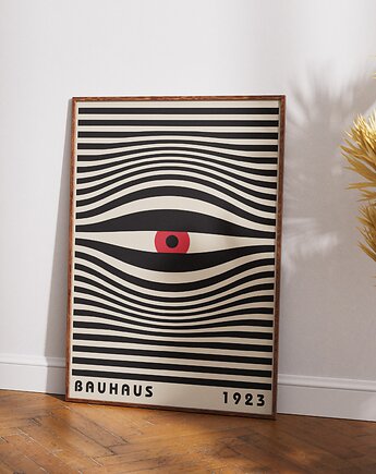 Minimalistyczny plakat - Bauhaus #12 1923 - Do salonu, sypialni, biura, DAPIDOKA