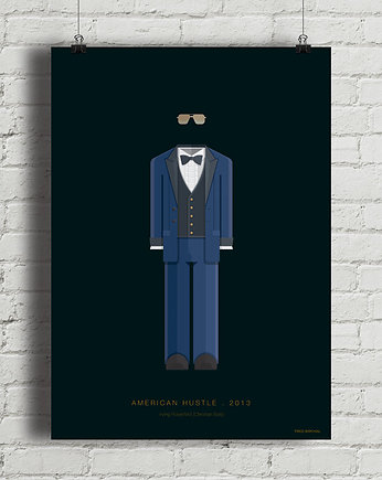 Plakat American Hustle, minimalmill