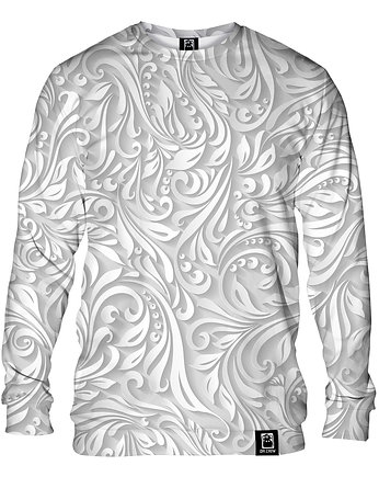 Bluza Bez Kaptura Męska DR.CROW White Paisley, DrCrow