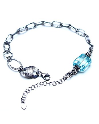 Sztabka /blue sky /- bransoletka, Katia i krokodyl