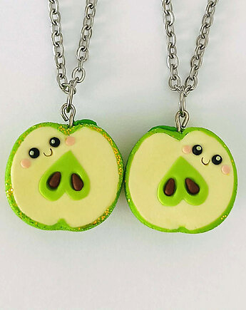 Naszyjniki Dwie Połówki Jabłka, OMIFIMO