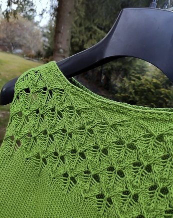 Leaves/ letni sweterek, agat handmade