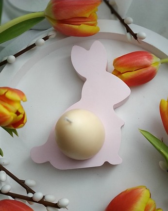 Świecznik zajączek ze świeczką, Narcissus Candle