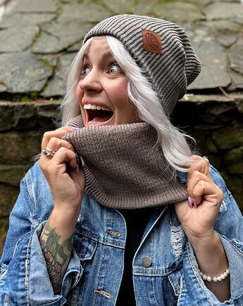 Komin zimowy Ciemny beż, Brain Inside