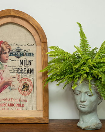 RUSTYKALNA DEKORACJA ŚCIENNA, MLECZARKA, VINTAGE, Retro Styl, ORNAMENTI