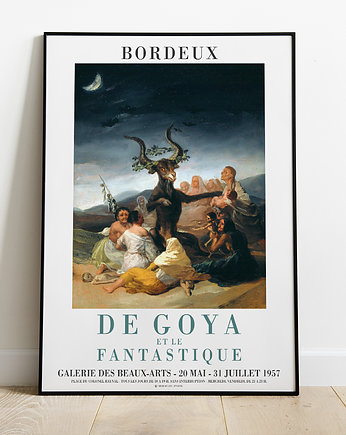 De Goya- plakat wystawowy, Pas De LArt