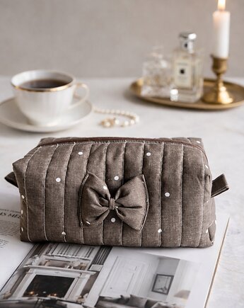 Kosmetyczka z kokardą, gucialoveskids