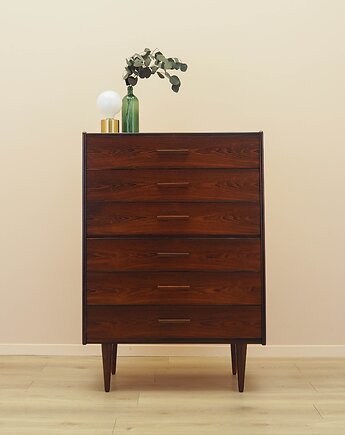 Komoda palisandrowa, duński design, lata 70, produkcja: Dania, Przetwory design
