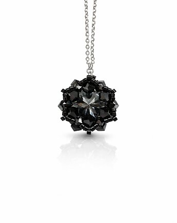 Czarny Naszyjnik "Night Fall Maxima", STAGHORN