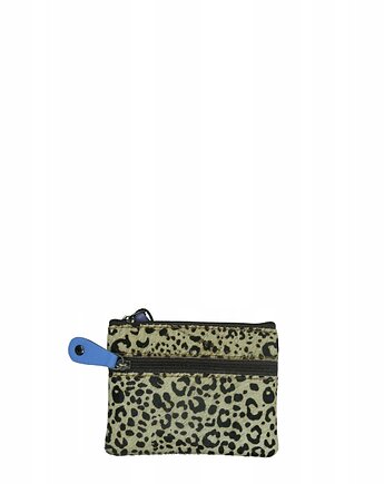 Saszetka skórzana bilonówka skóra naturalna na klucze bilon poręczna OLIVKA, Olivka Warsaw