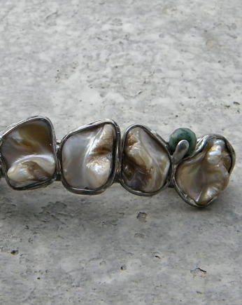 Mother of pearl - klamra do włosów, Beata Trotter