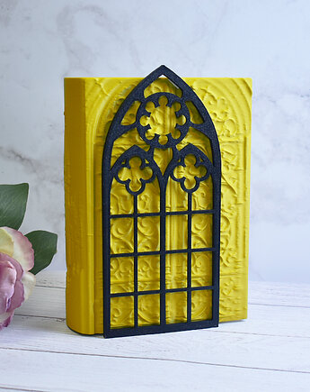 Podpórka pod książki - gotycka katedra, gotycka rozeta #1 - 60 kolorów, Spirit Of Copper