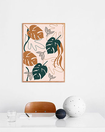 Plakat "ABSTRAKCYJNE MONSTERY", Dobry Pomysł Design