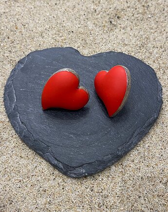 Kolczyki Serca duże klasyczne, Megan Little Things