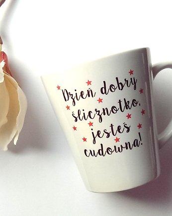 Kubek Latte  DZIEŃ DOBRY, FarrowDesign
