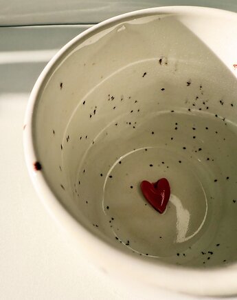 Czarka ceramiczna baryłka z serduszkiem, Strefa Ceramiki