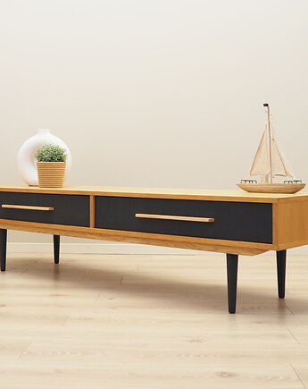 Lowboard dębowy, skandynawski design, Przetwory design
